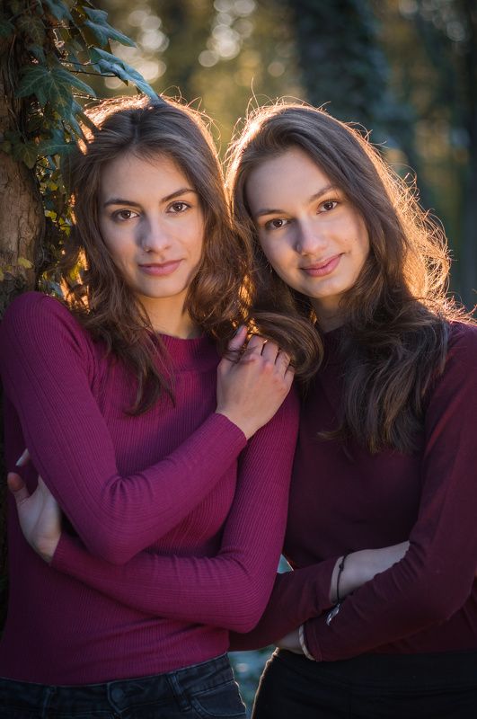 Beautiful sisters