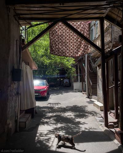 Tbilisi courtyard