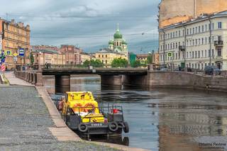 Весенний акварельный Петербург