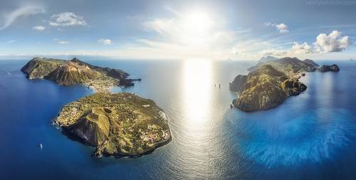 Панорама Липарских островов