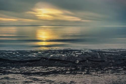 Вечерний свет Белого моря