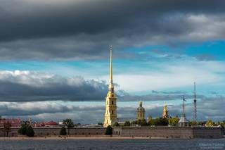 Осенний колорит вечернего Петербурга