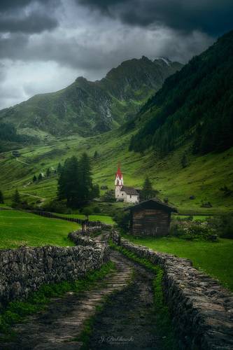 Church in Alps