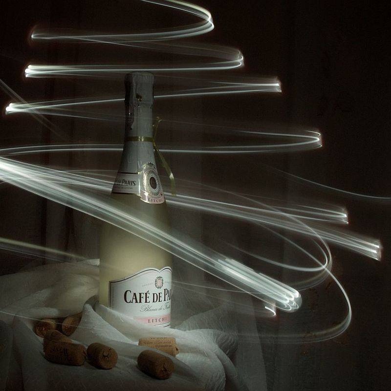 новый год, шампанское новогодняяphoto preview