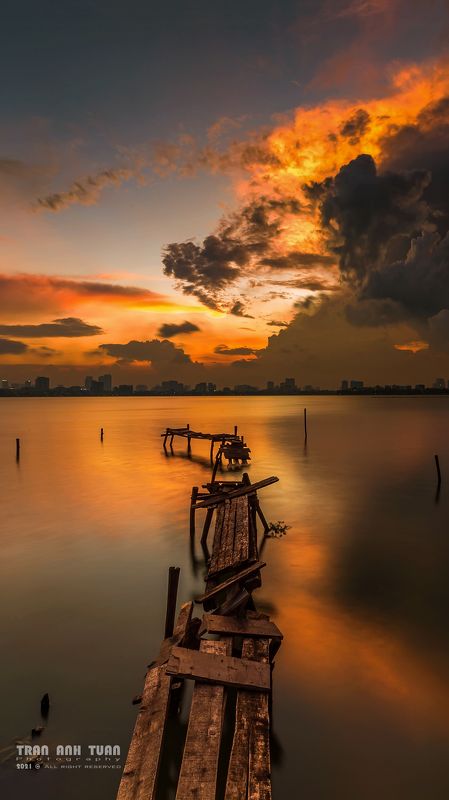 Asian, Vietnam, Sunset, West lake, Hanoi, Nikon, Laowa, Landscape Sunset at West Lakephoto preview