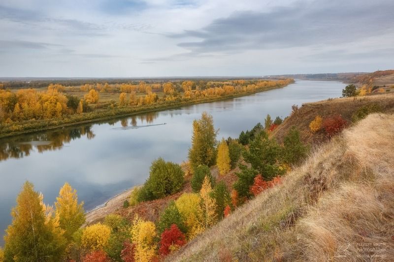 Осенний день на Белой реке
