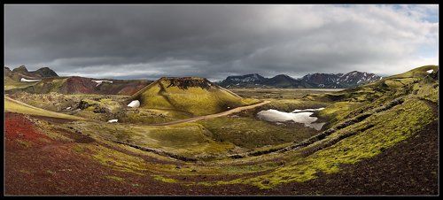 Кратер Вулкана ( Исландия)