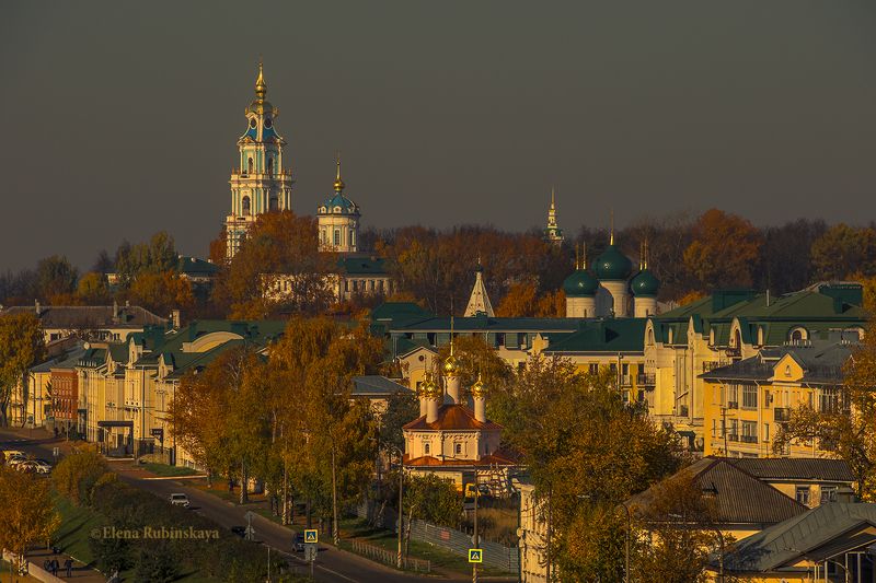 Осенний город. Кострома