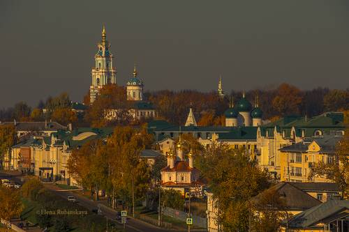 Осенний город .Кострома