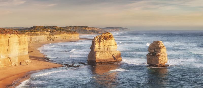 12 apostles, the great ocean road, australia Вечер на Великой Океанской дороге (The Great Ocean Road)photo preview