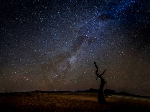 Звезды над пустыней Намиб