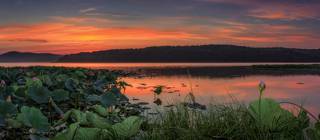 Рассвет на Кронштадтском озере