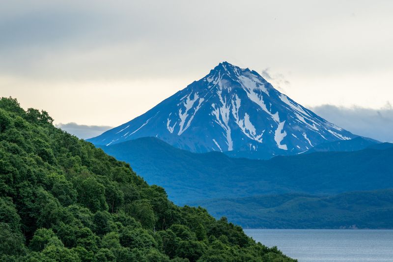 камчатка, вулкан, вилючинский photo preview