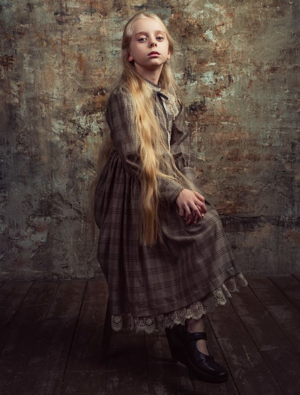 студийный портрет, детский портрет, концептуальное Викторияphoto preview