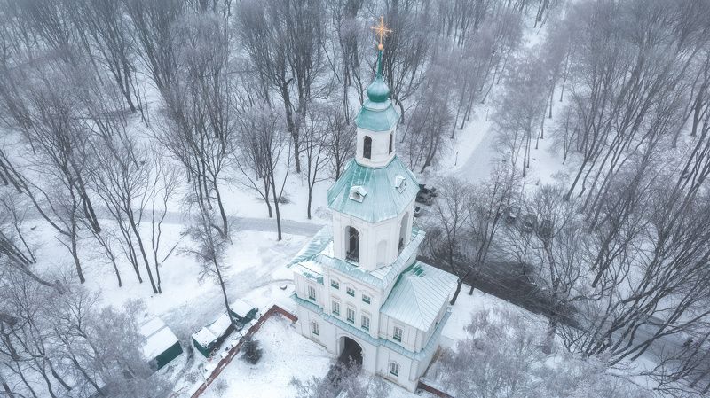 Богородицкий дворец зимойphoto preview