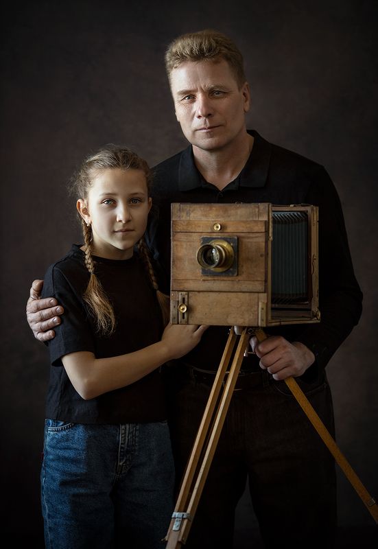 Фотограф и дочь