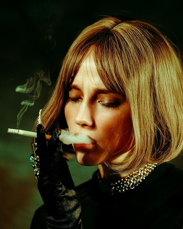 Портрет с сигаретой