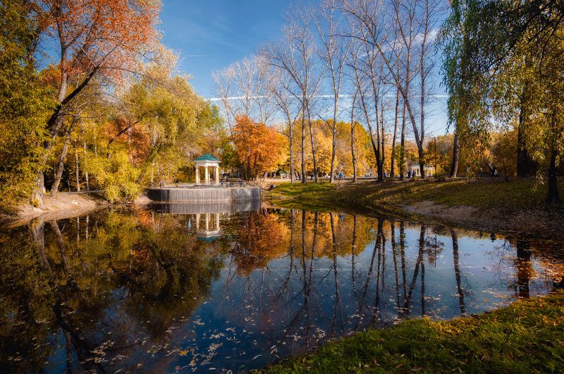 парк, осень, москва Осень в паркеphoto preview
