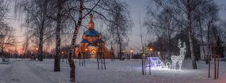 Зимнее утро в Дубовом