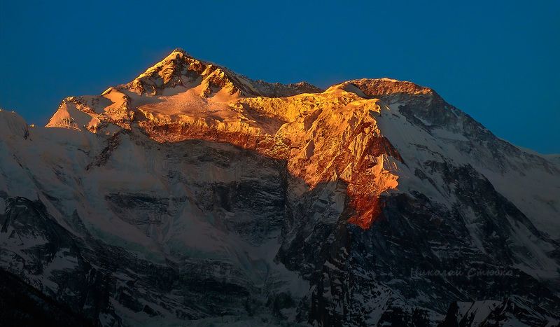 гималаи непал горы аннапурна писанг Annapurna IIphoto preview