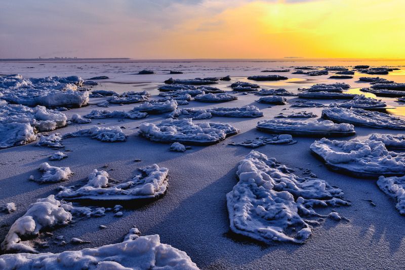 санкт-петербург, финский залив, лёд, зима, комарово. Комаровский лёдphoto preview