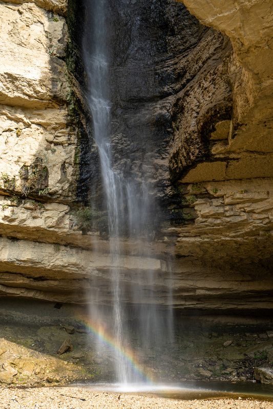 водопад, радуга photo preview