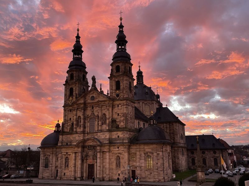 cathedral of St. Boniface in Fulda Hesse Germany