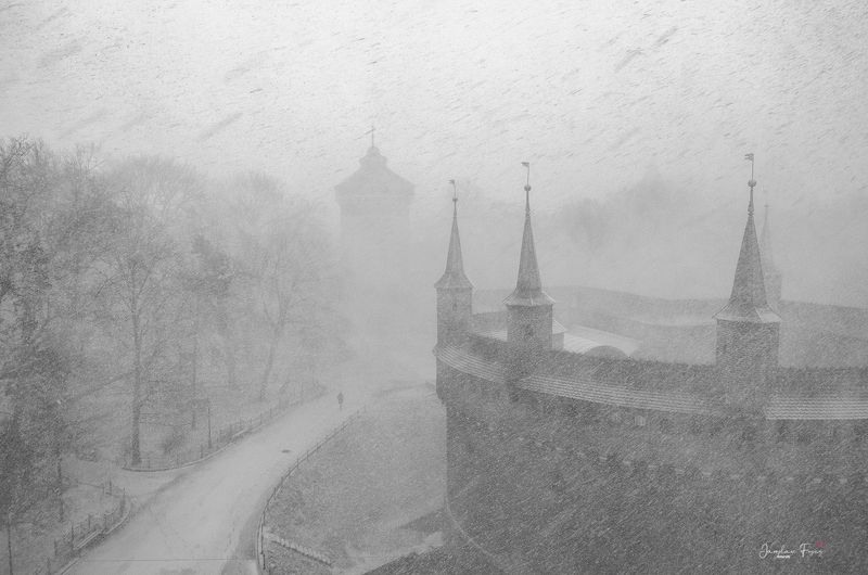 Winter in Cracow.