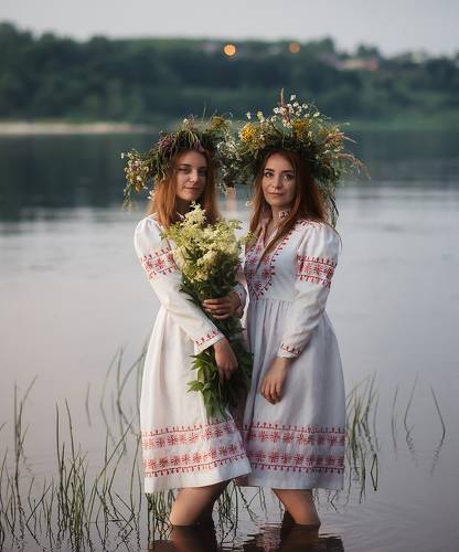 Женские рубахи на Ивана Купала