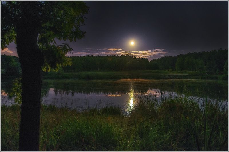 Лунные ночи в Москве