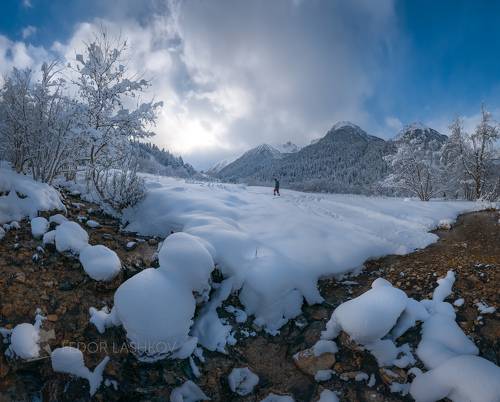 Зима в Софийской долине