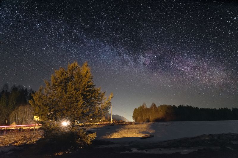 Весеннее ночное небоphoto preview