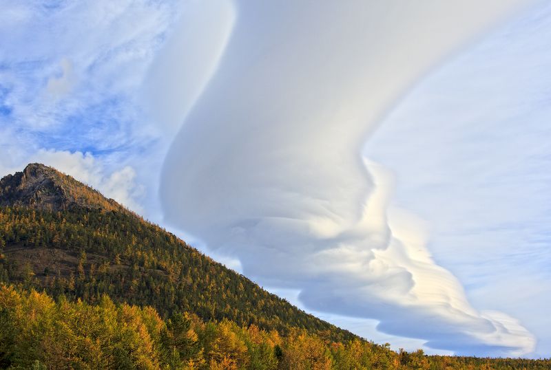 Облака над Байкалом.photo preview