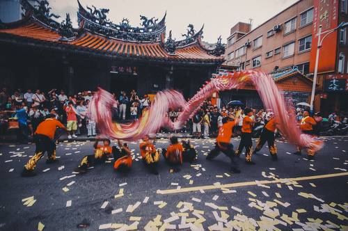 TAIWAN Temple Fair Parade Formation
