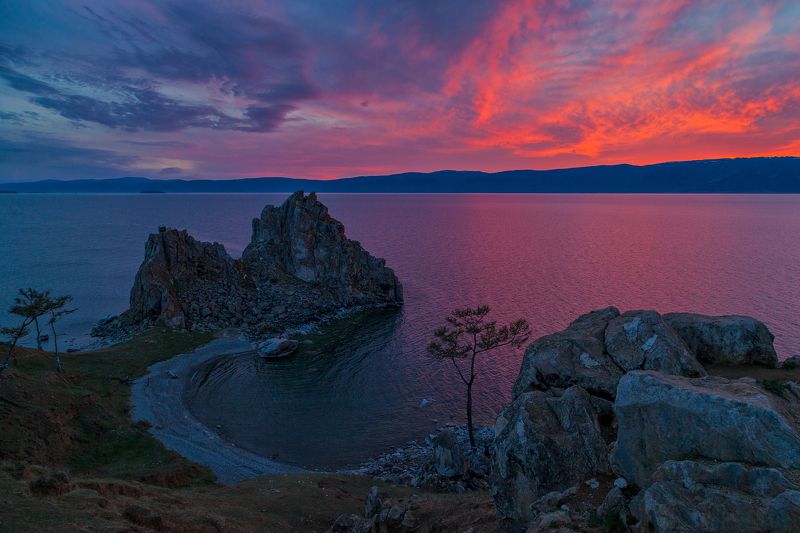 Закат на Байкалеphoto preview