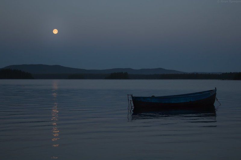 Луна, Ночь, Полнолуние Silence...photo preview