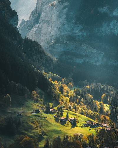 Grindelwald lights
