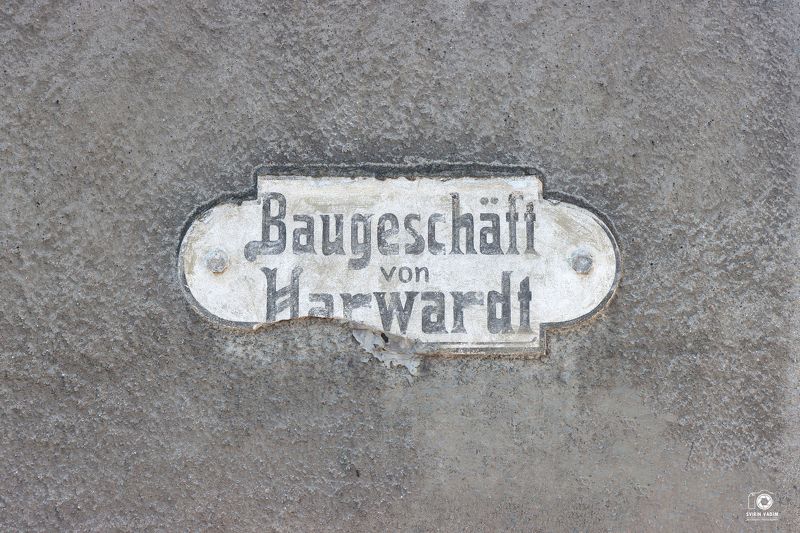 «Baugeschaft von  Harwardt»