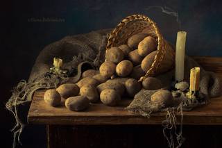 Натюрморт с картофелем