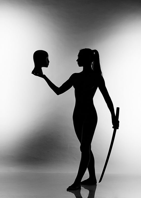 Nude, Sword, Shadow, Silhouette TF.photo preview