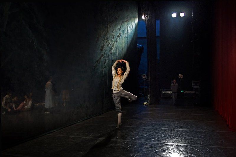 芭蕾舞 后台photo preview