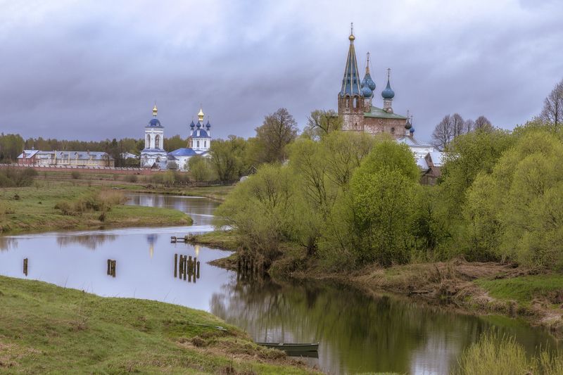 Ивановская область Дунилово дождливым майским утромphoto preview