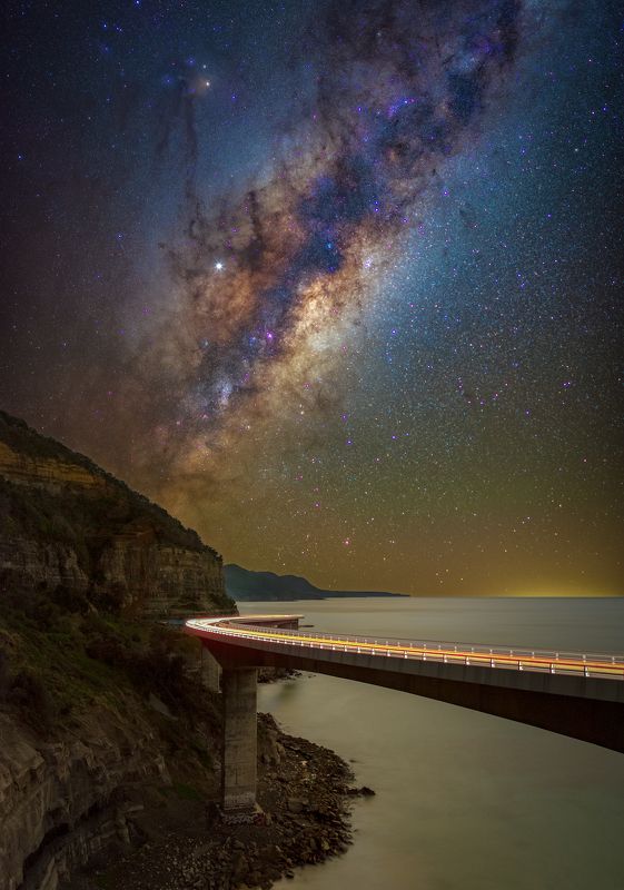 #australia #love #dunes #milkyway #night #stars #nightscape #nightsky #starry Coal Cliff фото превью