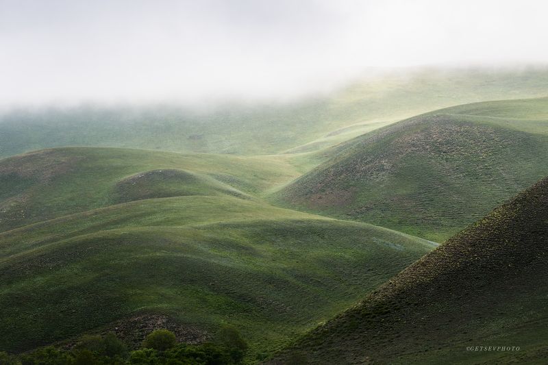 урал, пейзаж, горы, туман Долина троллейphoto preview