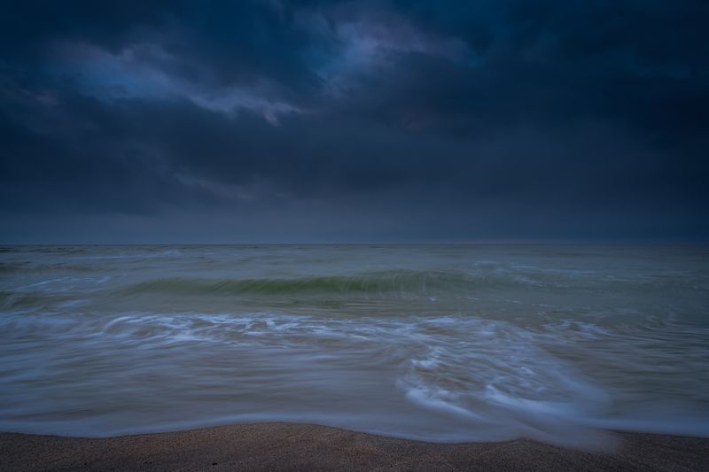 балтийское море, ночь,шторм *photo preview