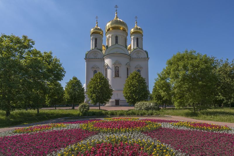 Лето летнее :) Екатерининский собор в Пушкине, Санкт-Петербург