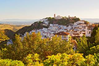 Белая деревня Касарес, Андалусия, Испания