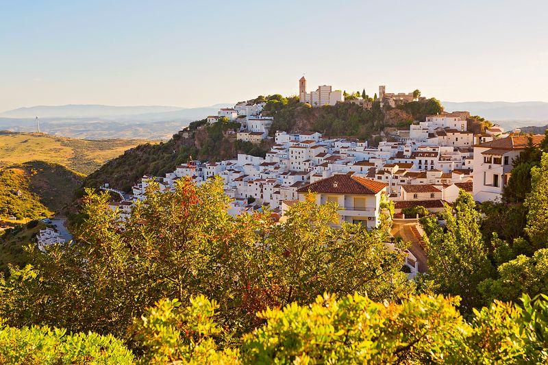 Белая деревня Касарес, Андалусия, Испанияphoto preview
