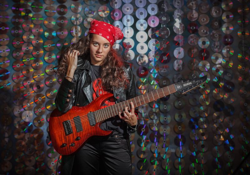 рок гитара рокерша Рокершаphoto preview