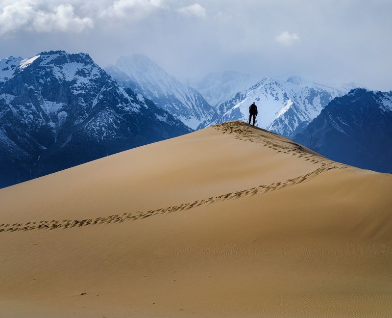 горы, пустыня, дюна, чарские_пески, забайкалье Контрасты...photo preview